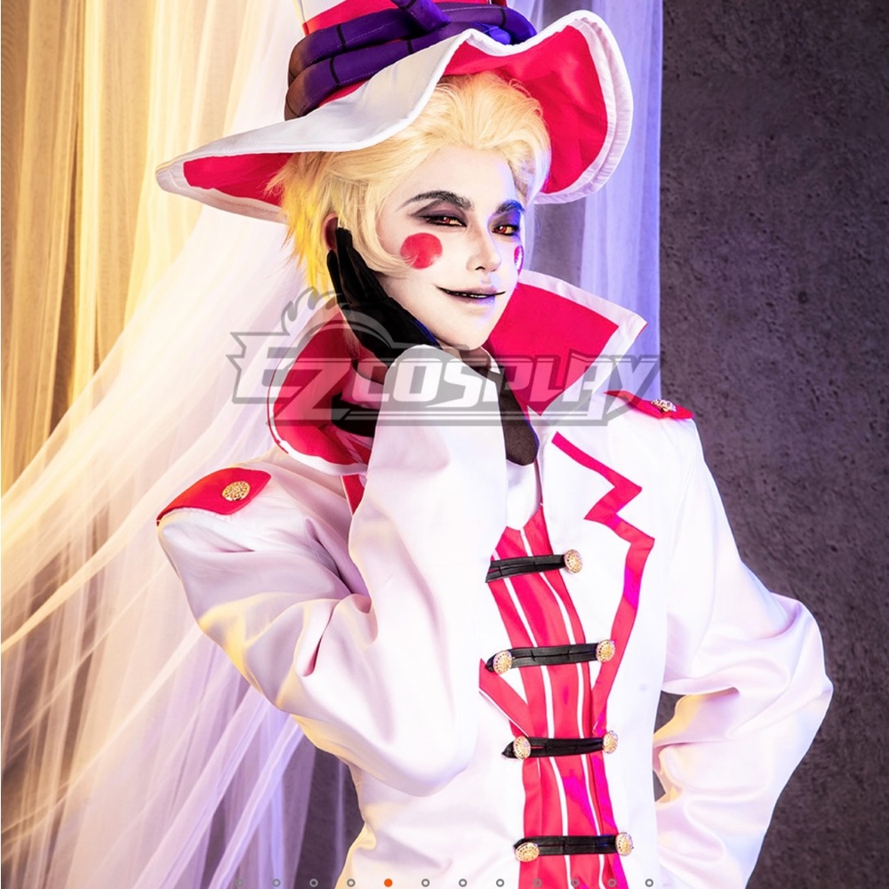 Cosplay hazbin Costume with Hat Lucifer